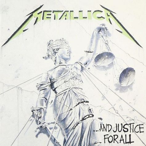 On this date in 1988, Metallica released the album …And Justice For Al Metallica Album Covers, Metallica Albums, Metallica Art, Jason Newsted, Cliff Burton, Master Of Puppets, And Justice For All, Metal Albums, James Hetfield