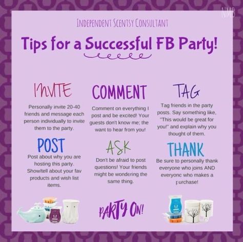 Scentsy Hostess, Scentsy Sample Ideas, Scentsy Party Games, Business Launch Party, Scentsy Pictures, Scentsy Consultant Business, Scentsy Flyers, Scentsy Games, Scentsy Facebook Party