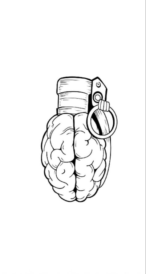 Overthinker Drawing Ideas, Tattoo For Overthinker, Overthinking Tattoos Simple, Emotion Tattoo Ideas, Patch Work Tattoo Ideas Men, Over Thinking Tattoo Ideas, Simple Sleeve Tattoos For Guys, Brain Overthinking Art, Stop Thinking Tattoo