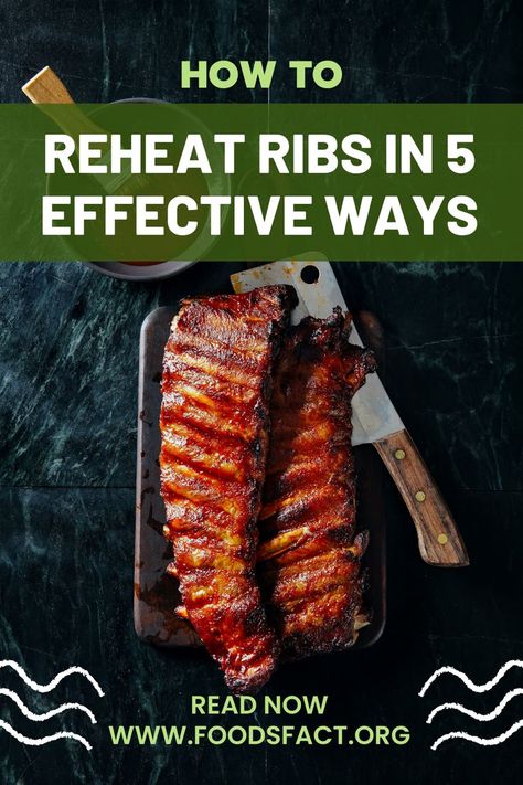 Reheating Ribs In The Oven, How To Reheat Ribs In Oven, Reheat Ribs In Oven, Barbecue Ribs In Crockpot, Spare Ribs In The Oven, Spare Ribs In Oven, Cooking Spare Ribs, Pork Short Ribs, Pork Loin Back Ribs