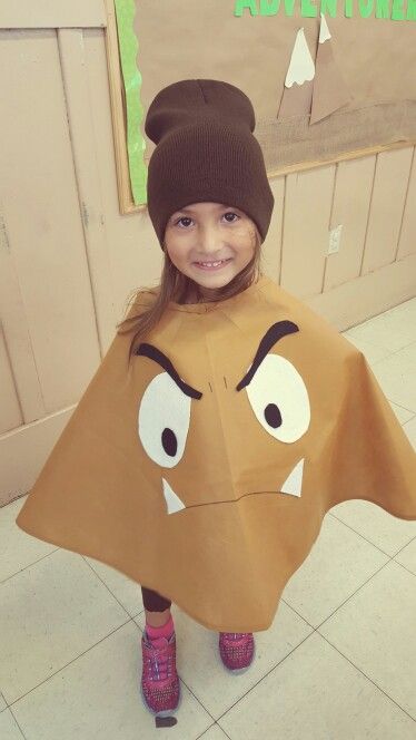 Goomba Diy Goomba Costume, Goomba Costume, Mario Halloween, Mario Theme, Mario Movie, Mario Costume, Class Dress, Holloween Costume, Trunk Or Treat