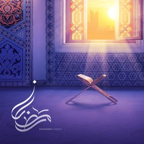 Ramadan Kareem arabic calligraphy by eje studio® | by EBRAHIM JAFFAR. Ramadan Ads, Ramadan Kareem Design, Ramadan Kareem Arabic, Photoshop Poster Design, Social Media Images Design, Islamic Designs, Ramadan Cards, Eid Background, Flower Background Design