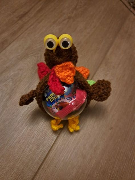 Random Acts of Crochet Kindness USA | Crocheted Googly Eyed turkey ornament belly | Facebook Googly Eye Crafts, Random Acts Of Crochet Kindness, Crochet Kindness, Googly Eyes, Yarn Crafts, Crochet Patterns, Yarn, Crochet, Pattern