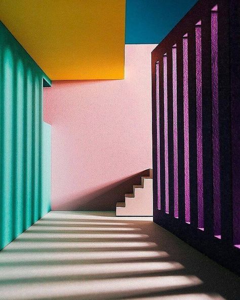 Postmodern Color Palette, Avant Garde Color Palette, Brutalist Color Palette, Modernist Color Palette, Space Age Color Palette, Artistic Fashion Photography, Line Photography, Colour Architecture, Eichler Homes