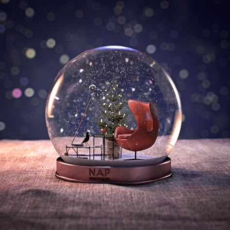 NAP Christmas Loop Animation. on Behance Christmas Advertising, Loop Animation, Christmas Globes, Globe Art, Graphic Design Ads, Christmas Ad, Christmas Post, Creative Poster Design, Film Poster