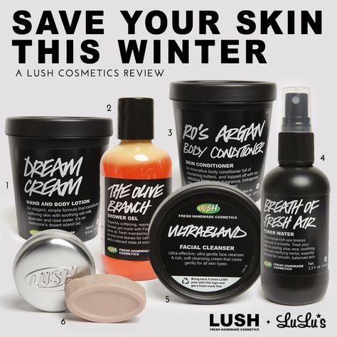 LuLu*s Loves LUSH: Win the War on Winter Skin at LuLus.com! Lush Must Haves, Natural Face Moisturizer, Lush Products, Lush Cosmetics, Winter Skin Care, Sensitive Skin Care, Winter Skin, Dry Skin Care, Healthy Skin Care