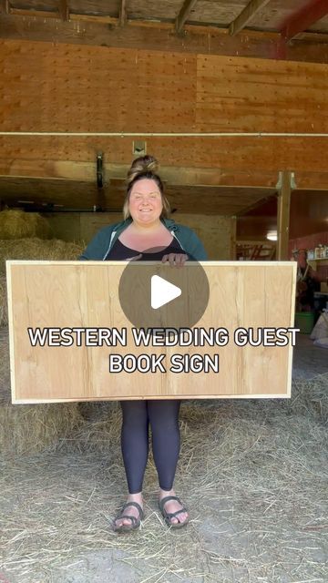 Olivia on Instagram: "Perfect guest book alternative 🤎 #western #westernwedding #westernweddings #westernstyle #westernhandmade #westernlifestyle #ranchwedding #guestbookideas #guestbookalternative #westernart #westernwallart" Western Guest Book, Western Wedding Guest Book, Alternative Western, Modern Western Wedding, Western Wedding Ideas, 2025 Wedding, Western Wall Art, Wedding Guest Book Sign, Modern Western