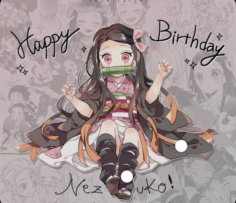 Anime Cake, Birthday Wallpaper, Make My Day, Happy Birthday Pictures, Nezuko Kamado, Mad Dog, Birthday Pictures, Happy Birthday Images, Birthday Images