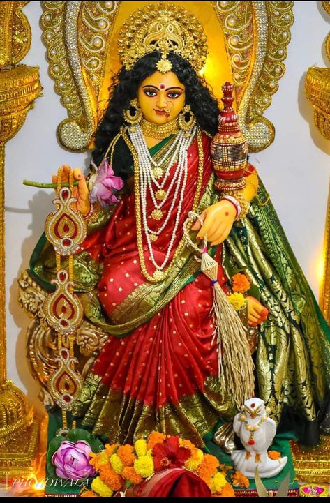 Bengali Lakshmi Puja, Maa Lakhi Image, Kojagori Lokkhi Puja, Maa Lakshmi Images, Lakhi Puja, Ma Laxmi Images, Lokkhi Thakur, Laxmi Murti, Durga Puja Wallpaper