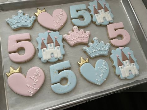 This Cookies item by ALittleMoreSweets has 21 favorites from Etsy shoppers. Ships from Las Vegas, NV. Listed on May 12, 2024 Princess Castle Cookies Decorated, Her Royal Fiveness Birthday Cookies, Princess Crown Cookies Decorated, Royalty Birthday Party, Crown Cookies Decorated, Princess Party Cookies, Princess Theme Cookies, Royal Fiveness Birthday Party, Princess Cookies Decorated