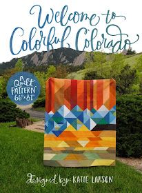 Colorado Quilt, Sunset Quilt, Heritage Quilt, Mountain Quilts, Nancy Zieman, Solid Quilt, Landscape Quilt, Landscape Quilts, Pretty Quilt