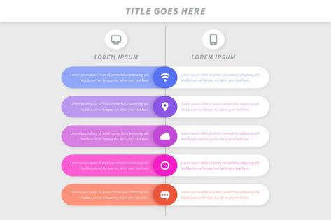 Comparison Chart Template, Comparison Chart Design, Comparison Design, Comparison Infographic, List Infographic, Infographic Business, Chart Infographic, Process Infographic, Adobe Photoshop Design