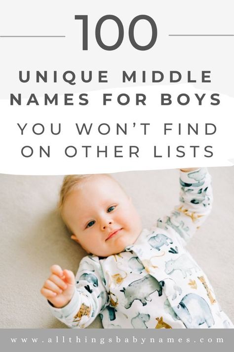 Welcome to our curated list of 100 unique middle names for boys! If you’re on the hunt for a distinctive and memorable middle name that sets your son apart, you’re in the right place. Unlike typical lists, we’ve scoured far and wide to bring you names that are truly one-of-a-kind, ensuring that your little one’s middle name is as special as he is. Middle Names For Boys List, Boy Middle Names Unique, Posh Baby Names, Two Syllable Boy Names, Middle Names For Boys, Baby Boy Middle Names, Cute Middle Names, Different Boy Names, Uncommon Baby Boy Names