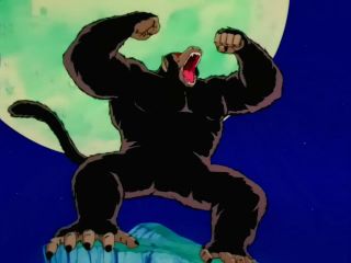 Oozaru - Great Ape » A transformation obtainable by Saiyans with a tail who experience 17 million zeno units of Blutz Waves. These waves commonly come from the glow of a full moon. (Dragon Ball, Dragon Ball Z + Dragon Ball GT) Goku Evolution, Giant Bomb, Kid Goku, Year Of The Monkey, Great Ape, Dragon Ball Wallpapers, Dragon Ball Goku, Dragon Ball Artwork, Anime Screenshots