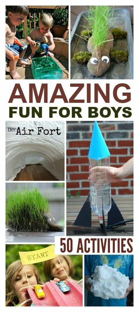 Activities For Boys, Boy Diy, Crafts For Boys, Toddler Fun, Neat Ideas, Fun Activities For Kids, Activities To Do, Craft Activities For Kids, Business For Kids