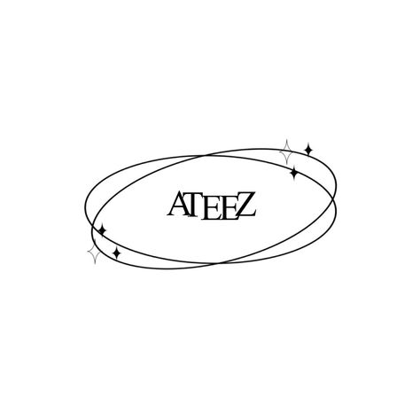 Ateez Png Icon, Ateez Logo Icon, Ateez Name Logo, Ateez Logo Png, K Pop Tattoo Ideas Ateez, Ateez Tattoo Ideas Lyrics, Ateez Widget Ideas, Ateez Doodle Art, Ateez Handwriting