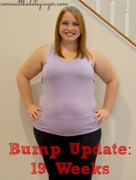 19 weeks pregnancy update. Fit and healthy plus size pregnancy. See more at www.connectthedotsginger.com Plus Size Pregnancy Belly Week By Week, 19 Weeks Pregnant Belly, Plus Size Baby Bump, 15 Weeks Pregnant Belly, Obese Pregnancy, 19 Weeks Pregnant, 15 Weeks Pregnant, Pregnancy Bump, Plus Size Fitness