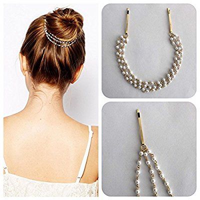 Head Chain Jewelry, Bead Hair Accessories, Hair Clips Diy, Hair Jewels, Headpiece Hairstyles, Head Chain, Pearl Hair Pins, Head Jewelry, Hair Clips Girls