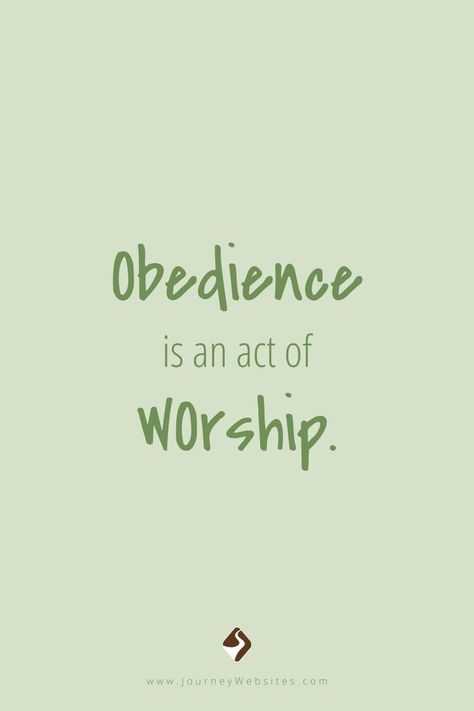 You can memorize and recite a lot of bible verses. But if you are not obedient to the Word of God, you're effort means nothing. Obedience is the greatest way to show praise and worship. #christianbusinessowner #christianbusinesswomen #angeladriskell #journeywebsites Obedience Quotes, Praise And Worship Quotes, Worship Meaning, Guidance Quotes, Worship Quotes, Bible Studies For Beginners, Bible Love, Jesus Christ Images, Christian Bible Quotes