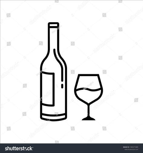 Wine bottle vector icon. Alcohol icon. Alhocol flat sign design. Wine and glass symbol pictogram #Ad , #advertisement, #icon#Alcohol#Alhocol#Wine Bottle Vector, Alcohol Bottles, Sports Flyer, Sign Design, Vector Icons, Glass Bottles, Wine Bottle, Royalty Free Stock Photos, Royalty Free