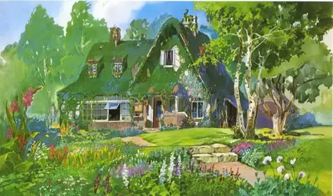 Studio Ghibli Desktop Wallpaper - Imgur Google Backgrounds, Studio Ghibli Background, Bg Design, Ghibli Artwork, Deco Nature, Desktop Wallpaper Art, Scenery Background, Cute Desktop Wallpaper, Castle In The Sky