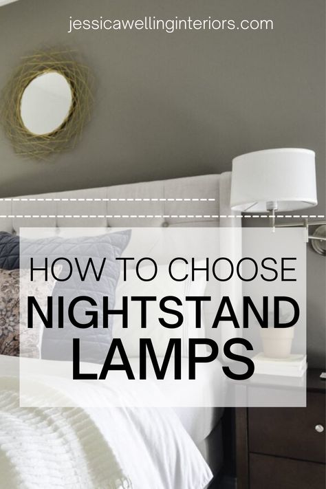 How To Choose Nightstand Lamps for Your Bedroom