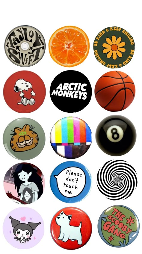 Badge Maker Ideas, Painted Bottle Caps Aesthetic, Pin Design Ideas Button, Pins To Print, Button Pin Design Ideas Printable, Pin Maker Template, Button Pins Printable, Pin Designs Button, Pin Badges Aesthetic