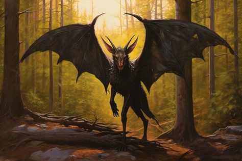 THE JERSEY DEVIL Jersey Devil Art, Devil Art, Pine Barrens, The Jersey Devil, Legend Series, Jersey Devil, Future Ideas, Creature Concept Art, Creature Concept