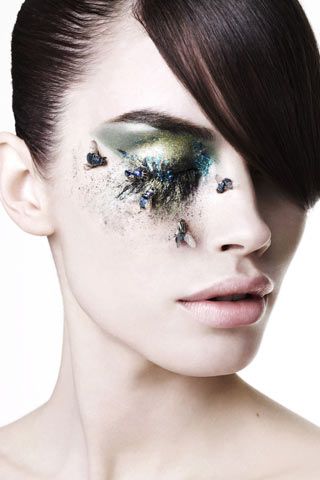 Rankin Photography, John Rankin, Fall Winter Makeup, Artistic Make Up, Fantastic And Strange, Fashion Editorial Makeup, Facial Art, Avant Garde Makeup, Effects Makeup