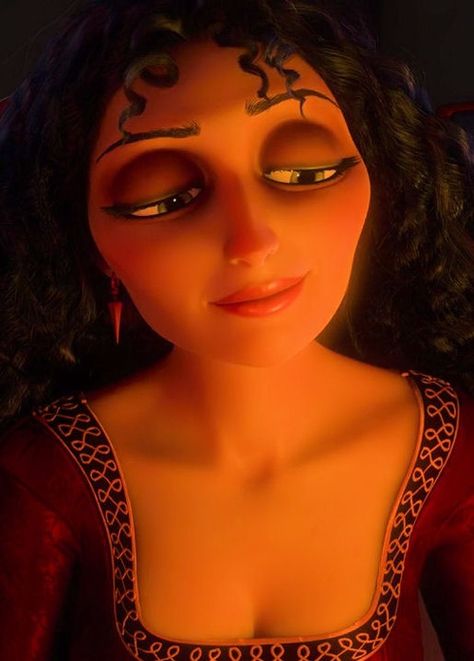 *MOTHER GOTHEL ~ Tangled, 2010 Tangled Mother Gothel, Mother Gothel, Tangled 2010, The Most Beautiful Woman, Disney Channel Shows, Karakter Disney, Disney Rapunzel, Disney Tangled, Disney Films