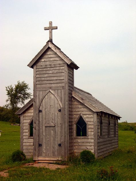 Tiny Church | by Stephen Downes Tiny Churches, Tiny Chapel, Wooden Church, Abandoned Churches, Country Churches, Old Country Churches, Church Pictures, Beautiful Churches, Sacred Architecture