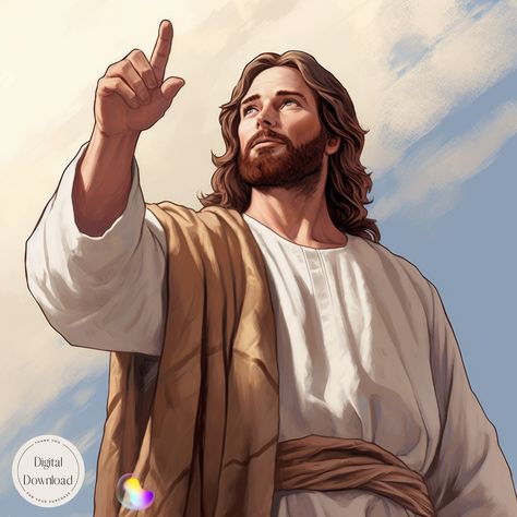 Jesus aesthetic art