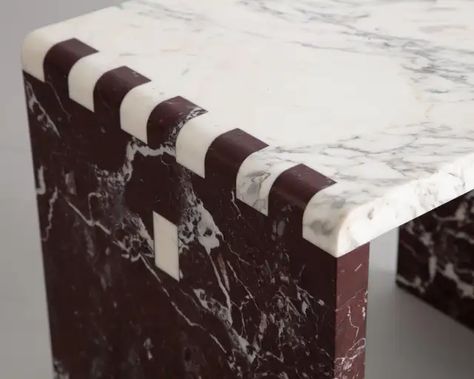 1stDibs: Antique and Modern Furniture, Jewelry, Fashion & Art Japanese Wood Joinery, Marble Furniture Design, Marble Benchtop, Stool Side Table, Marble Detail, Marble Bar, Marble Furniture, Stone Accessories, Calacatta Gold