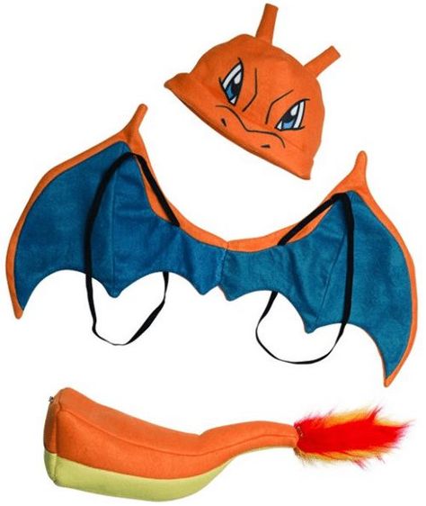 Charzard Costume, Pokemon Costumes Kids, Pikachu Costume Diy, Charmander Costume, Charizard Costume, Pokemon Costumes Diy, Squirtle Costume, Pokemon Halloween Costume, Pokémon Charizard