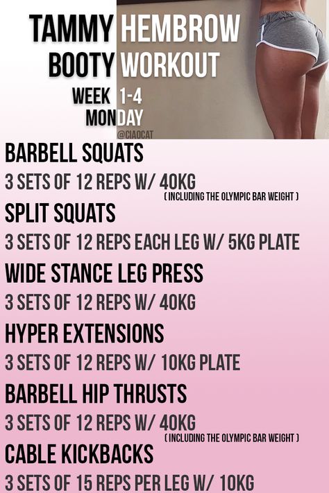 After you’ve read so many articles on top five exercises for your butt, legs, and arms, are you confused and don’t even know what to do during your work out anymore?  Everything seems so complex.  So, it’s about time you get a summary of what you really should be doing. The best pageant workout plan has three components to it: eating healthy, strength and weight training, and cardio. #workout #pageant #pageantworkout #exercise Pageant Workout Plan, Tammy Hembrow Workout, Tammy Hembrow Fitness, Tammy Hembrow, Morning Workouts, Barbell Squat, Training Ideas, Exercise Ideas, Diet Vegetarian