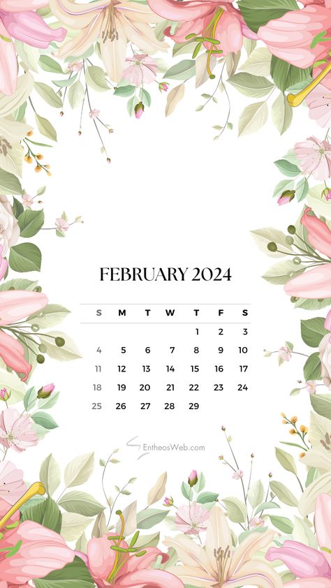 February 2024 Phone Wallpaper Calendar | EntheosWeb February 2024 Phone Wallpaper, February Phone Wallpaper, Heart Bokeh, Web Design Resources, Calendar Wallpaper, 2024 Calendar, Beautiful Wallpapers Backgrounds, Beautiful Wallpaper, Heart Frame