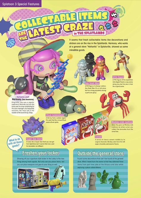 Splatoon 3 harmony, nintendo magazine Splatoon Magazine, Splatoon 3 Harmony, Splatoon Poster, Splatoon Official Art, Nintendo Magazine, Splatoon 3, Winter 2023, Splatoon, Funky Art