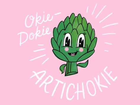 My 9 month old daughter is named Oakely, but we often call her Okie-Dokie Artichokie. Created this little character for a little baby tee I am making her :) Wine Cork Crafts Christmas, Cork Crafts Christmas, Proverbs 17 17, Wine Cork Crafts, Okie Dokie, Cork Crafts, Animation Design, Artichoke, Cricut Crafts