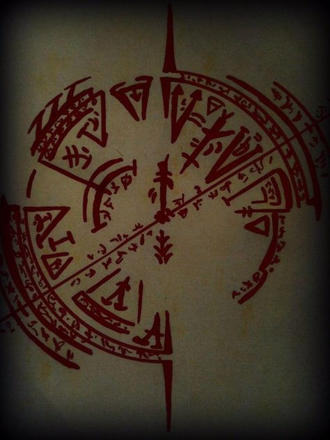 Dnd Symbol Art, Necronomicon Symbol, Necronomicon Tattoo, Demon Summoning, Ritual Circle, Symbols Tattoo, Summoning Circle, Symbole Viking, Cool Symbols