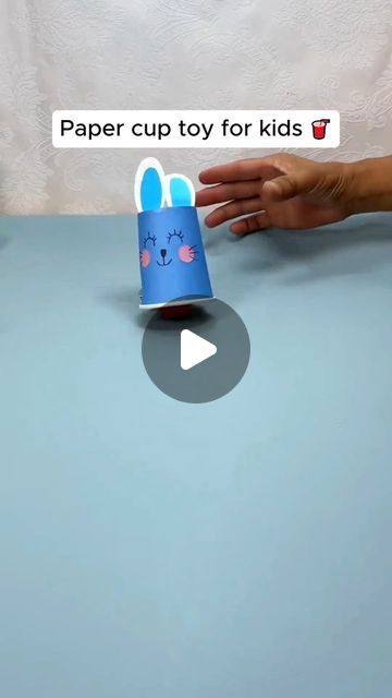 Paper Craft on Instagram: ""Paper Cup Bunny Craft for Kids!"   #diy #origamifun #handmadediy #craftingwithkids #paper #art #artist #handmade #paperart #artwork #papercrafts #straykids #car #kids #kidsofinstagram #craft #origami #paperartist #papercut #papier" Paper Cup Crafts, Craft Origami, Bunny Craft, Cup Crafts, Bunny Crafts, Kids Diy, Craft Tutorial, Craft For Kids, Kids Corner