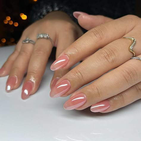 60 Best 2023 Nail Trends to Inspire You Sheer Pink Chrome Nails, Nail 2023 Spring, Spring Nail 2023, Magenta Nails, Short Nail Design, Popular Nail Colors, Nails Rose, Sheer Nails, Unghie Sfumate