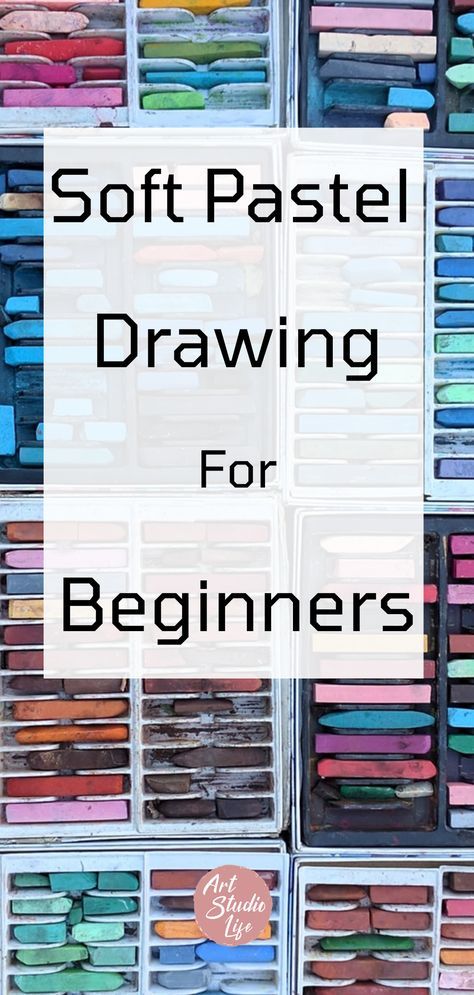 Paint With Pastel Chalk, What To Draw With Pastels, How To Draw With Pastels Step By Step, How To Draw With Soft Pastels, Soft Pastel For Beginners, How To Use Chalk Pastels, Using Pastels Tutorials, How To Use Pastels Chalk, Drawing With Chalk Pastels