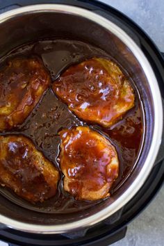 The best Instant Pot Pork Chops, so tender and smothered with a flavorful honey garlic sauce! Cook from fresh or frozen, using bone-in or boneless pork chops. Serve with rice or potatoes and a vegetable for a quick and easy meal! One of our favorite easy pressure cooker recipes, the perfect simple recipe for weeknight dinners! Pork Chops Instant Pot, Pressure Cooker Pork Chops, Cooking Boneless Pork Chops, Best Pork Chop Recipe, Pressure Cooker Pork, Instant Pot Pork Chops, Garlic Pork, Honey Garlic Pork Chops, Easy Pressure Cooker Recipes