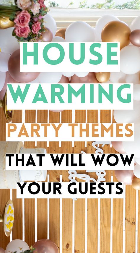 If you moved into a new house and want to celebrate by hosting a housewarming party, find inspiration with these fun housewarming party theme ideas. Housewarming Party Food, Housewarming Party Themes, Housewarming Food, Housewarming Games, House Warming Party, Party Theme Ideas, Breakfast Party, Light Snacks, Food Table