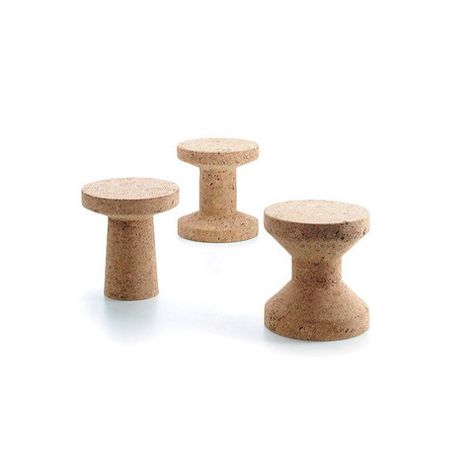 Cork Family Stools Cork Stool, Vitra Design, Charles Ray, Jasper Morrison, Family Table, George Nelson, Small Side Table, Low Stool, Royal College Of Art