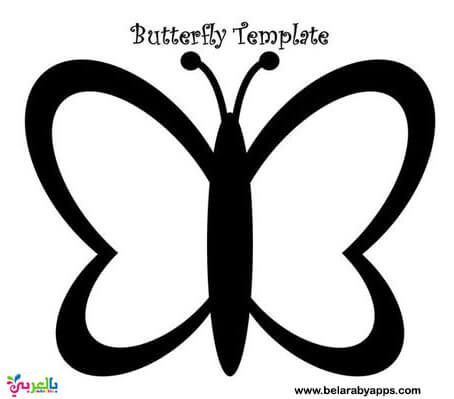 Free Printable Butterfly Templates , different size butterflies ⋆ belarabyapps Butterfly Body Template, Butterfly Tamplet, Free Butterfly Template Printable, Large Butterfly Template Free Printable, Small Butterfly Template Free Printable, Printable Butterfly, Butterfly Cut Out Template, Butterfly Patterns Printable Templates, Butterfly Outline Printable