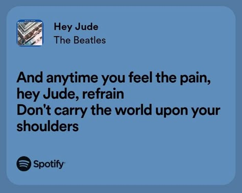 Bee Gees Lyrics, The Beatles Lyrics, Beatles Lyrics, Song Words, Senior Quotes, Spotify Lyrics, Favorite Lyrics, Me Too Lyrics, Music Heals