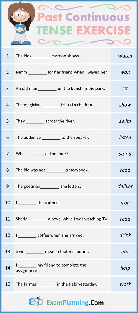 Grade 4 English Worksheets With Answers, Simple Past Continuous Tense Worksheet, Past Continuous Tense Worksheet Grade 4, Past Continuous Tense Worksheet, Past Continuous Worksheets, Past Continuous Tense, Simple Present Tense Worksheets, Tenses Exercises, Past Continuous