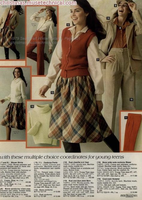 70s Women Fashion, 60s 70s Fashion, 70s Women, 70s Outfits, Seventies Fashion, 20th Century Fashion, 1980s Fashion, Fashion Catalogue, 1970s Fashion