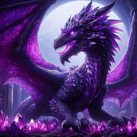 Dragons Purple, Purple Dragons, Mythical Creatures Fantasy, Skeleton Illustration, Dragon Artwork Fantasy, Purple Dragon, Wolf Spirit Animal, Mythical Animal, Greek Mythology Art